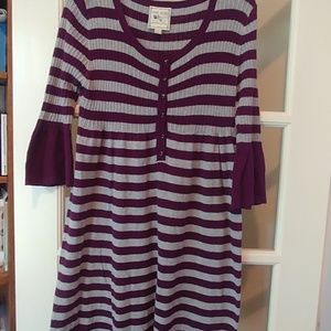 Pink Rose 100% cotton knit dress